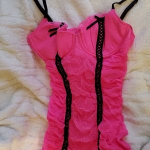 Victoria's Secret Hot Pink Lingerie